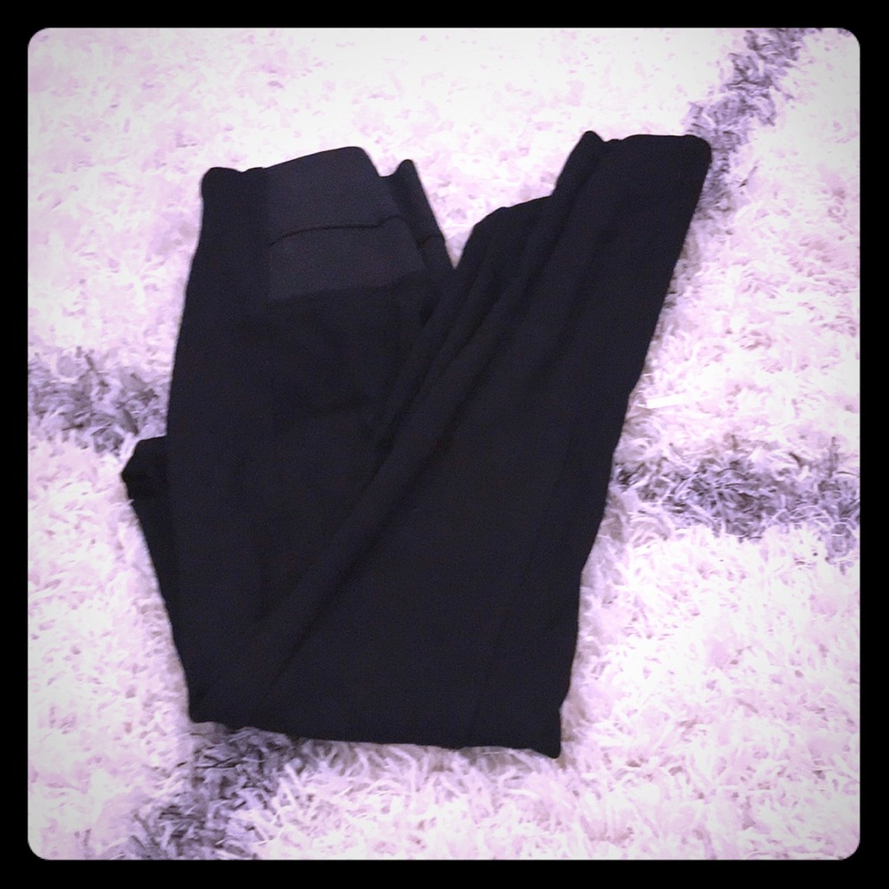 High waisted black tights from Zara women